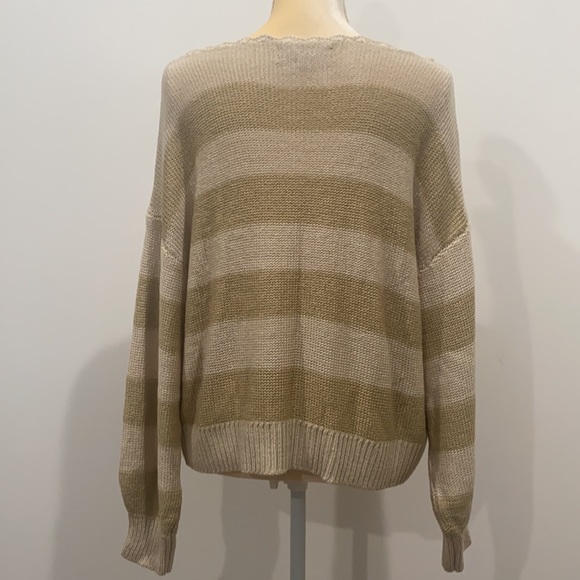 LOFT striped boatneck sweater size M - Picture 3 of 10